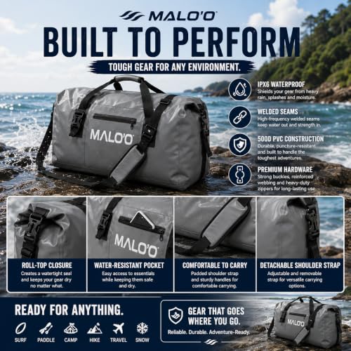 Malo’o Waterproof Dry Duffel