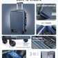 3 Piece Luggage Sets With Spinner Wheels Hardshell TSA Lock