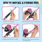 Kids Fishing Pole 2 Set (2 Count)
