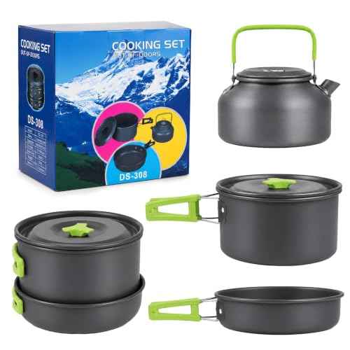 3pcs Camping Cooking Set for 1