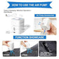 Vacuum Backpack Travel with Pump