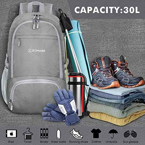 Lightweight Packable Backpack 30L