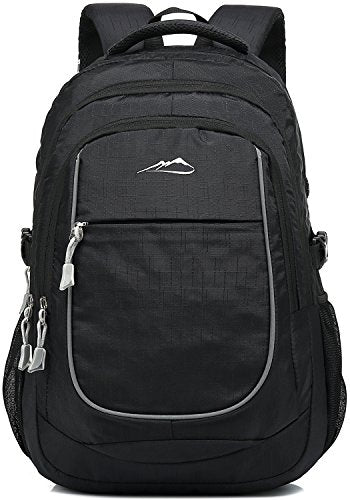 Backpack Bookbag for College Sturdy Travel Business Hiking Fit Laptop Up to 15.6 Inch Multi Compartment Gifts for Men Women Night Light Reflective