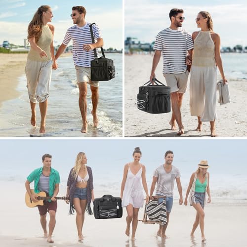 40 Can Leakproof Soft Cooler Bag with Quick Access Opening