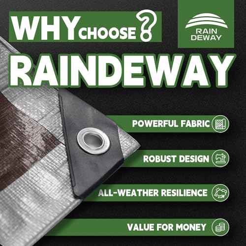 30x100 Feet Tarps Heavy Duty Waterproof