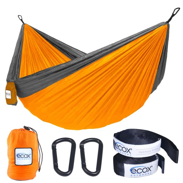 Outdoors Parachute Hammock Single with 2 Tree Straps