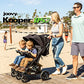 Kooper RS2 Lightweight Travel Double Stroller Featuring Dual Snack Trays