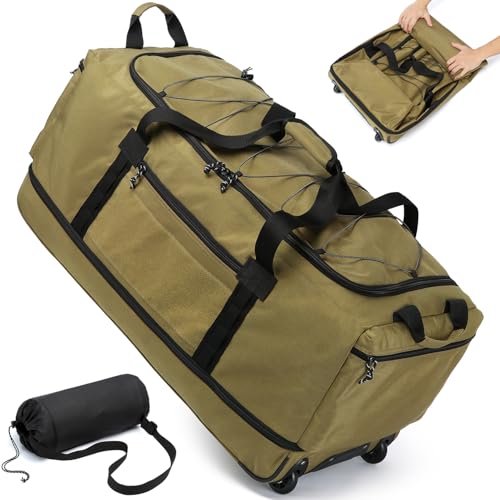 Collapsible Duffle Bag with Wheels 130