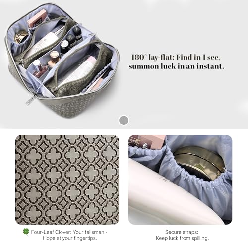 Travel Makeup Bag for Women (3 Count)