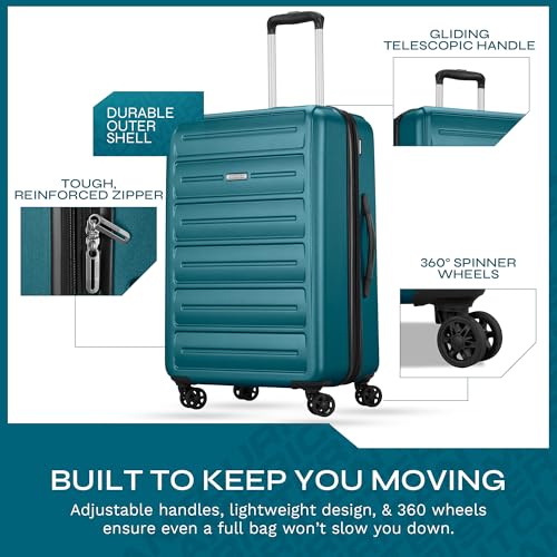 Westridge Hardside Luggage Set with Spinner Wheels