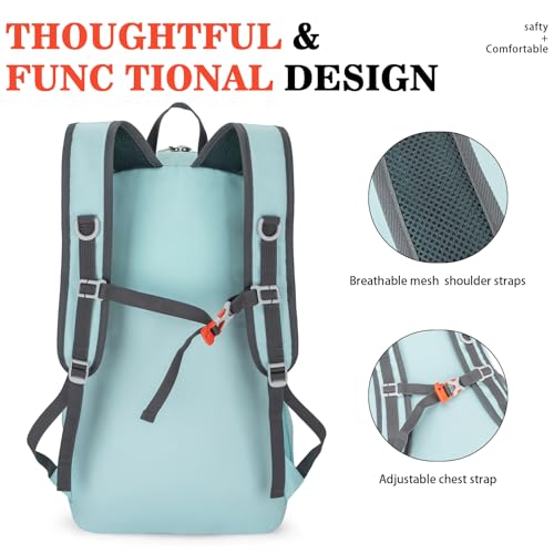 35L Ultra Lightweight Foldable Packable Hiking Backpack