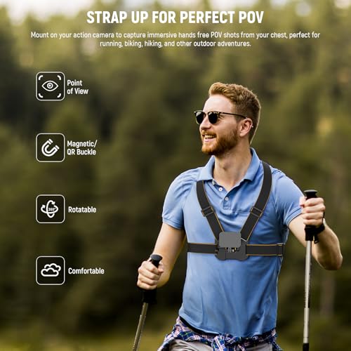 Chest Mount Harness for Action Camera