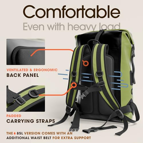 Waterproof Dry Bag Backpack 35L
