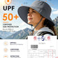 Water Resistant UPF 50+ Sun Bucket Hat Packable Brimmed for Women Men Grey