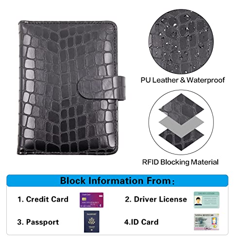Premium Leather Passport Holder Covers Case