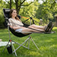 Hammock Chair with Footrest