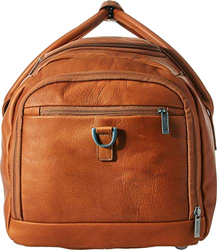 Duff Guy Colombian Leather 20" Single Compartment Top Load Travel Duffel Bag