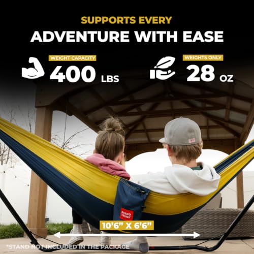 Double Deluxe Camping Hammock