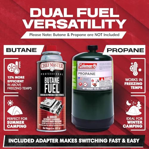 Grill Boss Dual Fuel Camping Stove