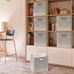 11 Inch Foldable Cube Storage Bins with Handles (24 Count)
