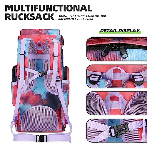 70L Camping Hiking Backpack for Men Women Large Military Tactical Backpack Molle Rucksack Backpack for Outdoor