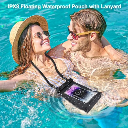 Large Waterproof Phone Pouch Floating