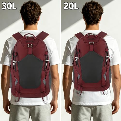 30L Hiking Backpack With Rain