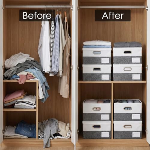 Storage Bins with Lids [3 (3 Count)