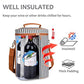4 Bottle Wine Tote Carrier