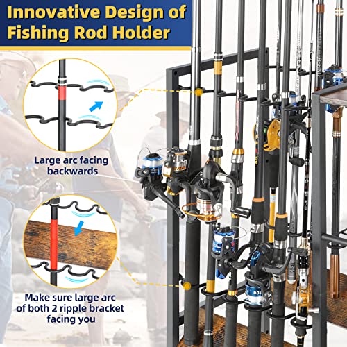 Fishing Rod Holder for Garage