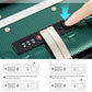 24 Inch Checked Luggage Front Opening Rolling Suitcase Hard Sided Luggage with Spinner Wheels Travel Luggagefor Woman Men