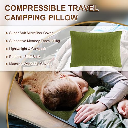 Memory Foam Travel Pillow