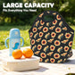 Neoprene Lunch Tote Insulated Thermal Reusable Lunch Bag Box for Boys Men with Zipper