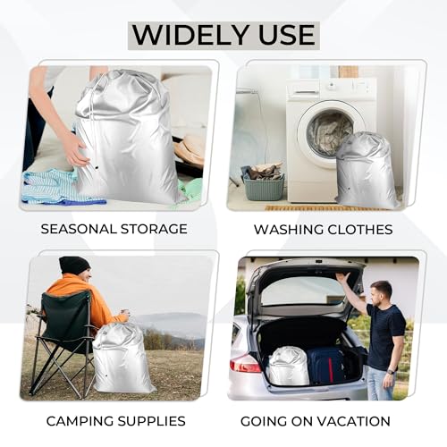 Heavy Duty Jumbo 40" x 50" Nylon Laundry Bag