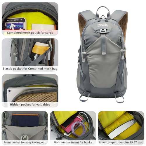 Hiking Backpack 30L Foldable Travel Daypack For Women Men