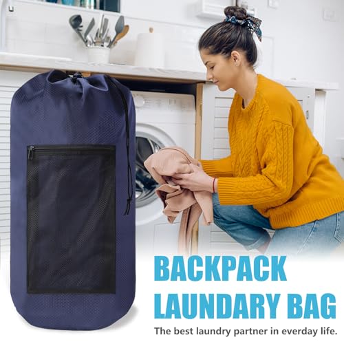 Portable with Adjustable Shoulder Straps Travel Dirty Laundry Bag