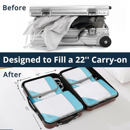 Compression Packing Cubes 6 Set (6 Count)