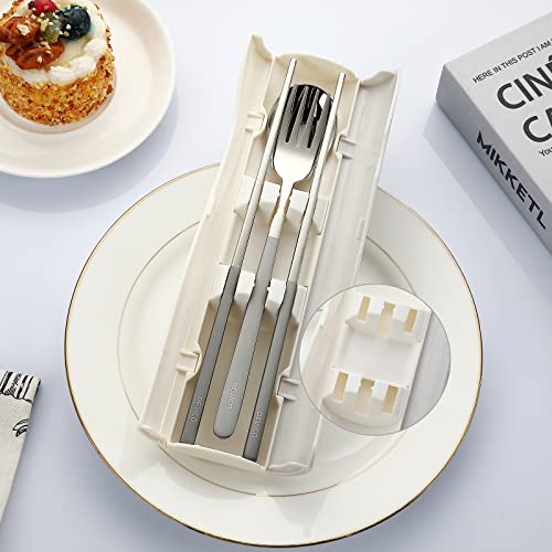 Travel Utensils with Case (4 Count)