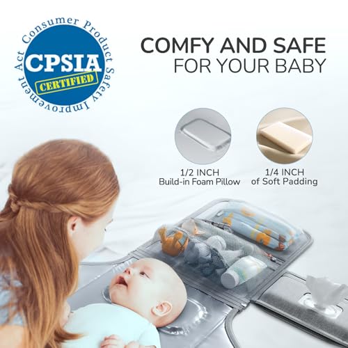 Portable Diaper Changing Pad
