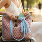 100% Cotton Quilted Tote Bag For Women