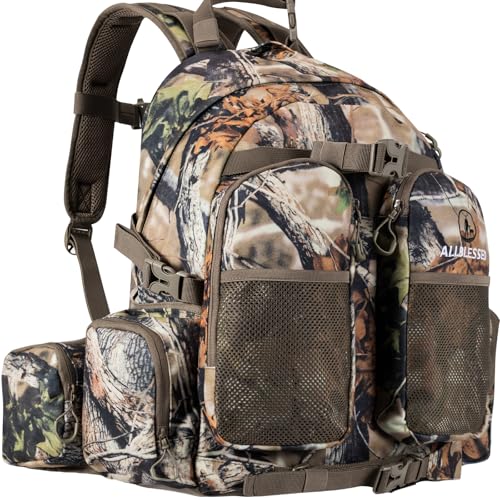 Hunting Backpack for Men Camo Hunting Day Pack for Rifle Bow 35L