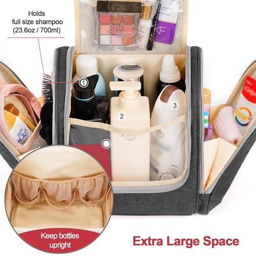 Hanging Toiletry Bag for Women & Men