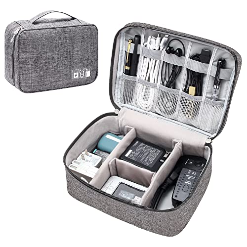 Electronics Organizer Travel Universal Cable Organizer Bag Waterproof Electronics Accessories Storage Cases for Cable