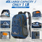 Hiking Backpack 40L Packable Lightweight Camping Daypack Men Women