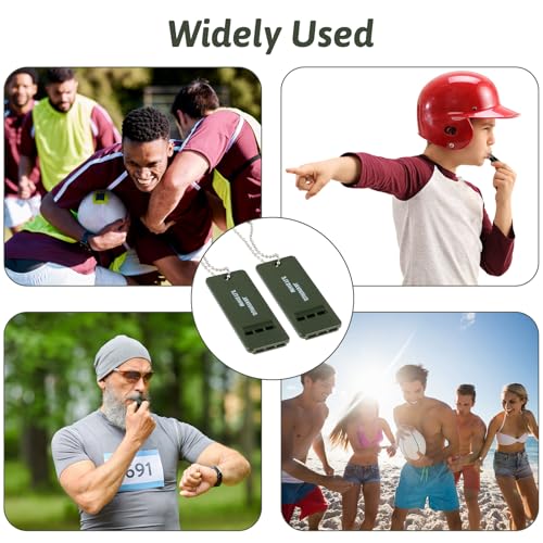 120 dB Emergency Whistles for Teachers (12 Count)