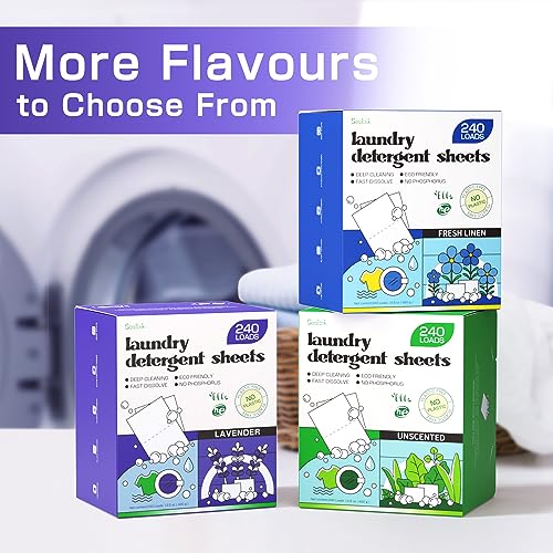 Laundry Detergent Sheets (240 Count)
