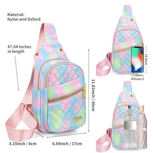 Small Sling Bag For Women Men Casual Crossbody Sling Backpack