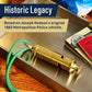 Loud Two Tone 102dB Brass Whistle with Keychain Ring