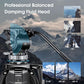 Professional Carbon Fiber Video Tripod with 360° Fluid Head