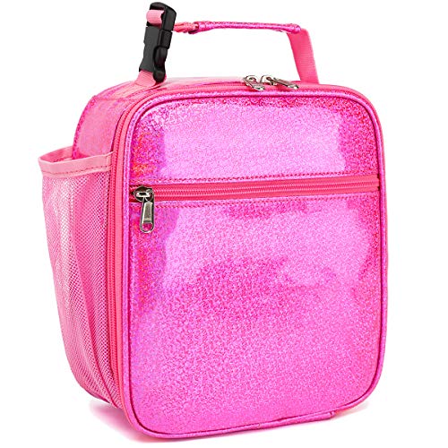 Kids Lunch box Insulated Soft Bag Mini Cooler Back to School Thermal Meal Tote Kit for Girls